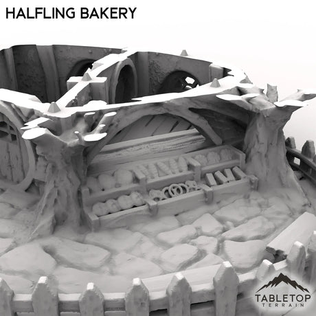 Tabletop Terrain Building Halfling Bakery