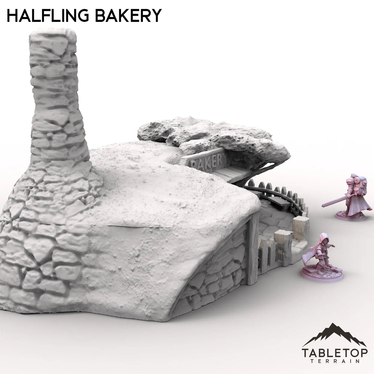 Tabletop Terrain Building Halfling Bakery