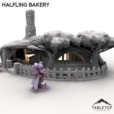 Tabletop Terrain Building Halfling Bakery