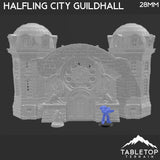 Tabletop Terrain Building Halfling City Guildhall - Rise of the Halflings - Fantasy Building