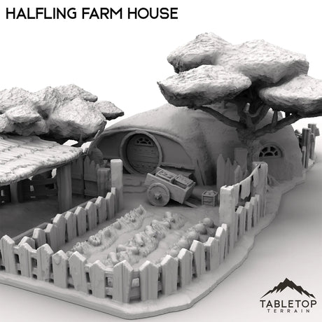 Tabletop Terrain Building Halfling Farm House