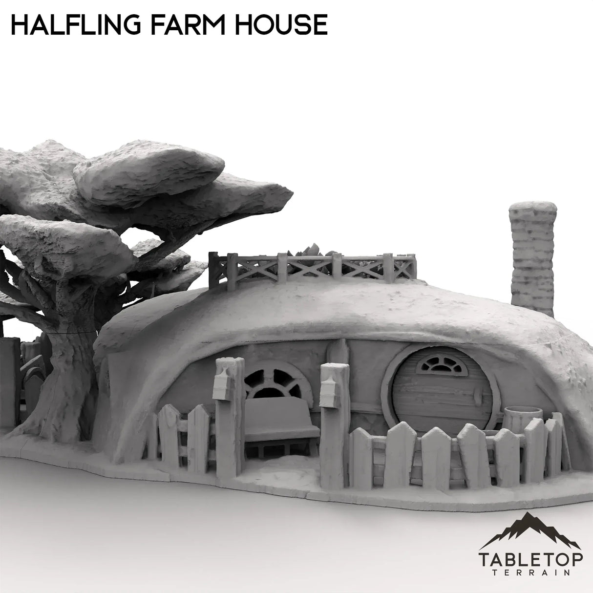 Tabletop Terrain Building Halfling Farm House