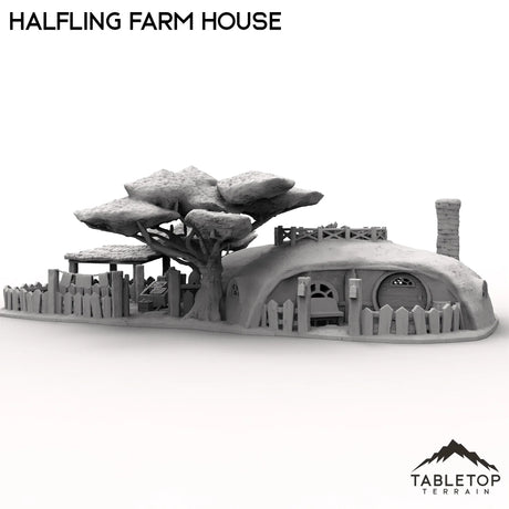 Tabletop Terrain Building Halfling Farm House