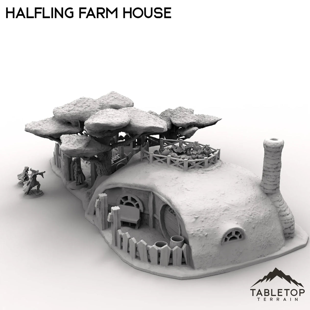 Tabletop Terrain Building Halfling Farm House