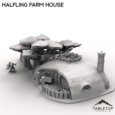 Tabletop Terrain Building Halfling Farm House