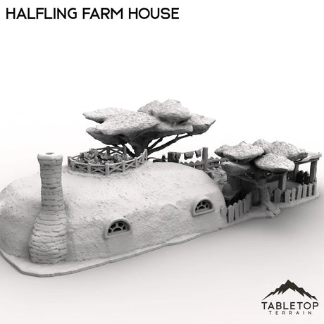 Tabletop Terrain Building Halfling Farm House