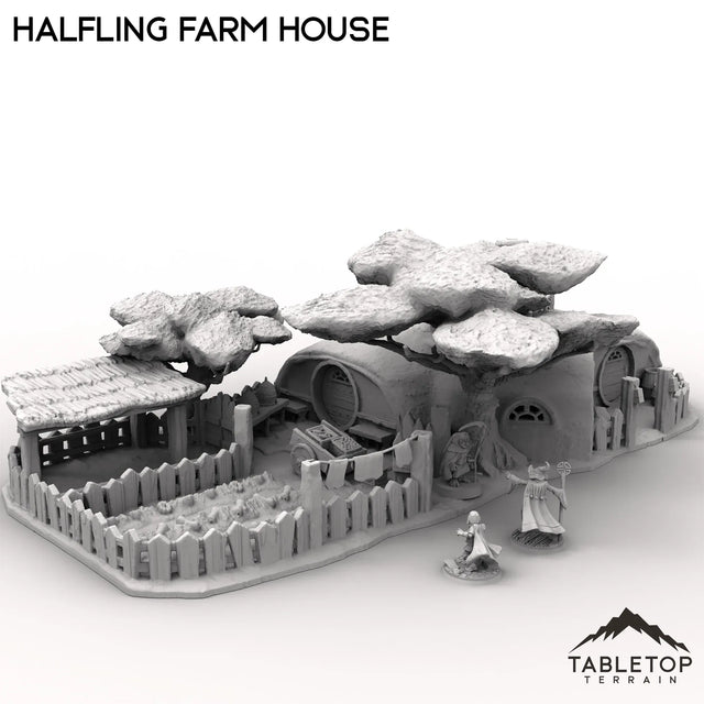 Tabletop Terrain Building Halfling Farm House