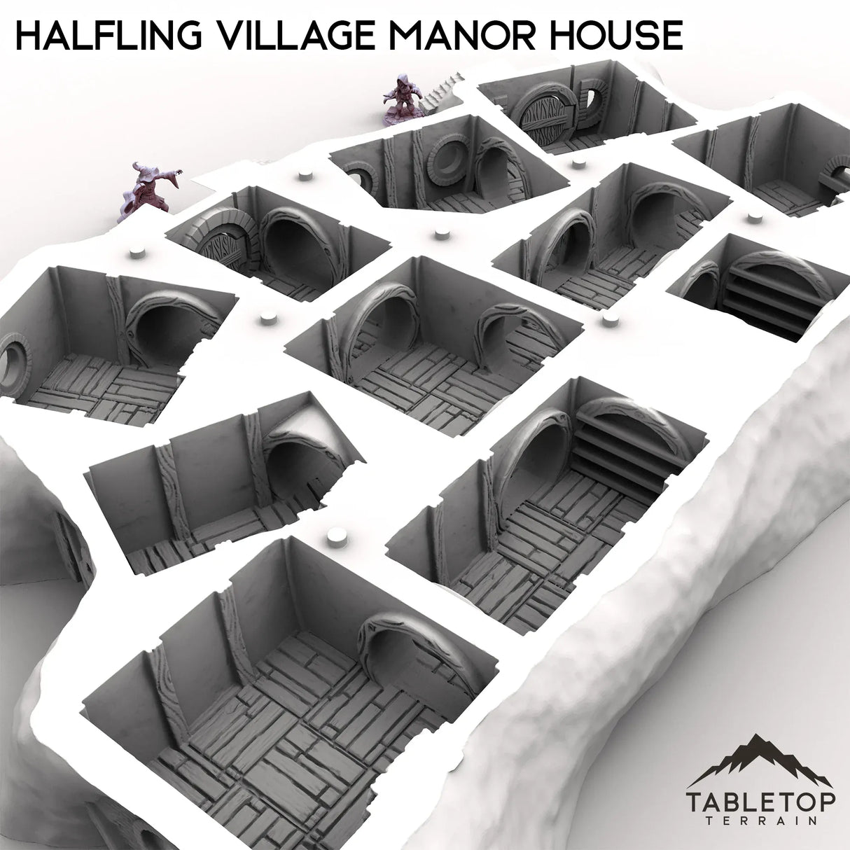 Tabletop Terrain Building Halfling Village Manor House