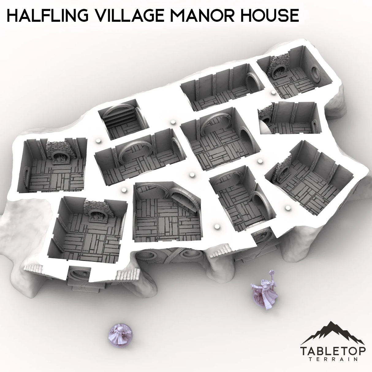 Tabletop Terrain Building Halfling Village Manor House