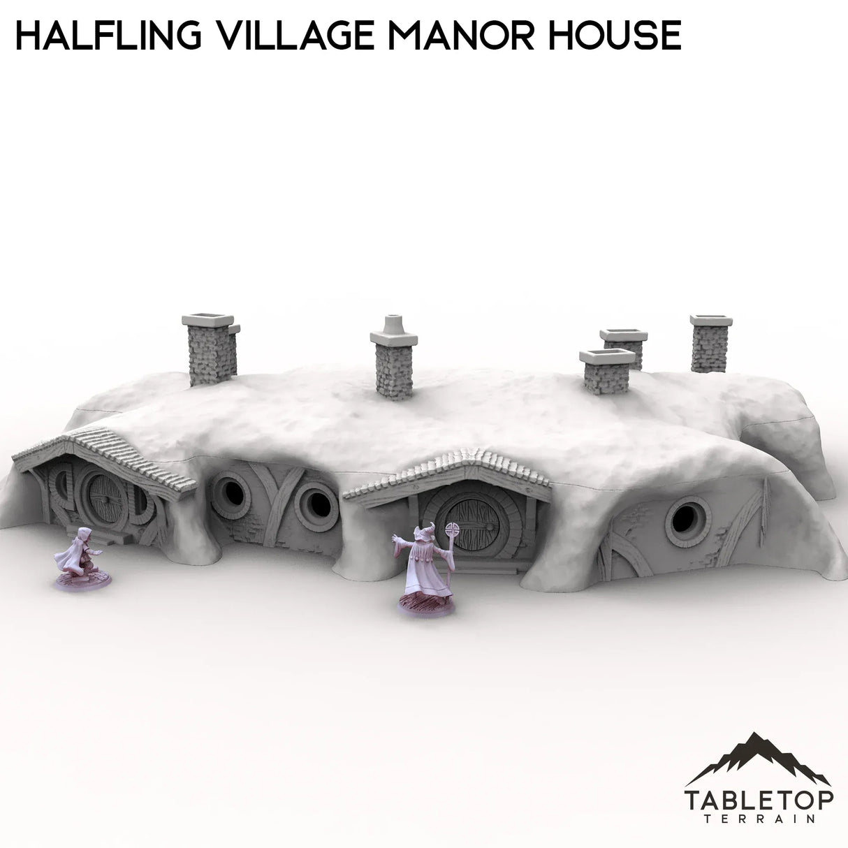 Tabletop Terrain Building Halfling Village Manor House