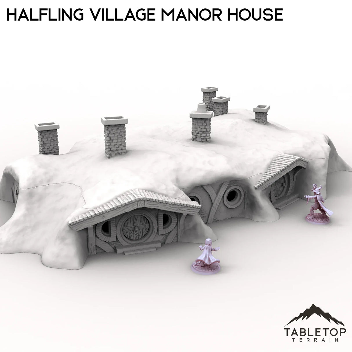 Tabletop Terrain Building Halfling Village Manor House