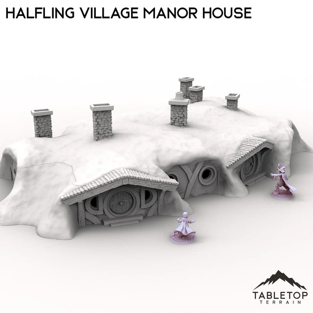 Tabletop Terrain Building Halfling Village Manor House