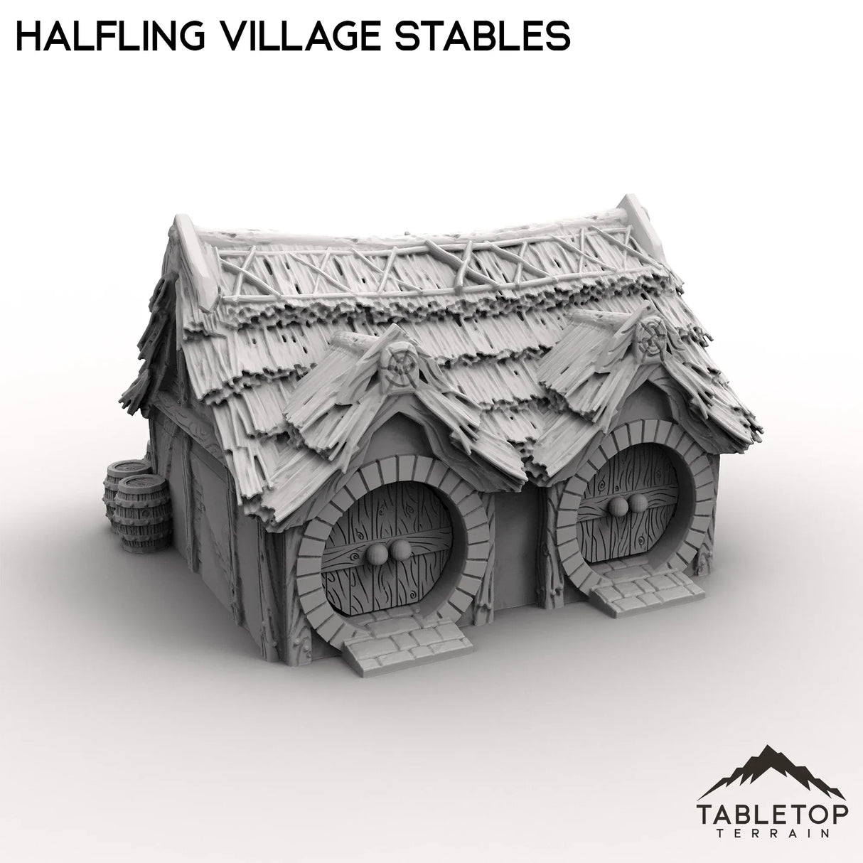Tabletop Terrain Building Halfling Village Stables