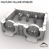 Tabletop Terrain Building Halfling Village Stables