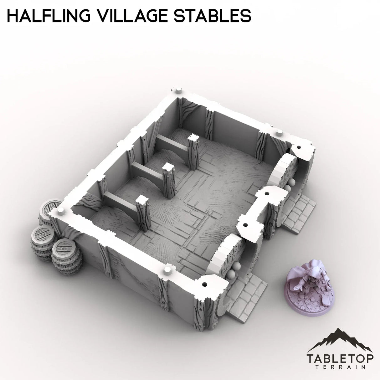 Tabletop Terrain Building Halfling Village Stables