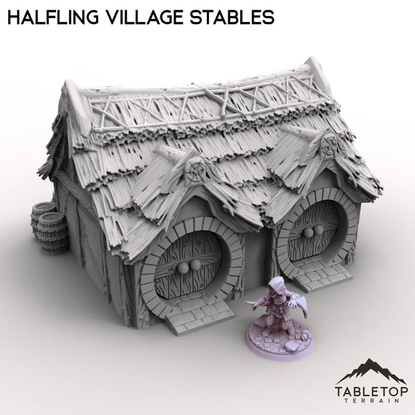 Tabletop Terrain Building Halfling Village Stables