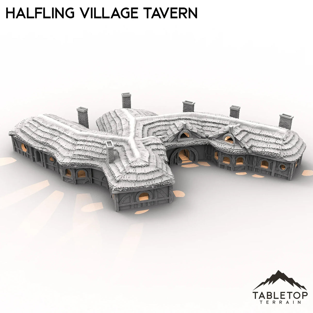 Tabletop Terrain Building Halfling Village Tavern