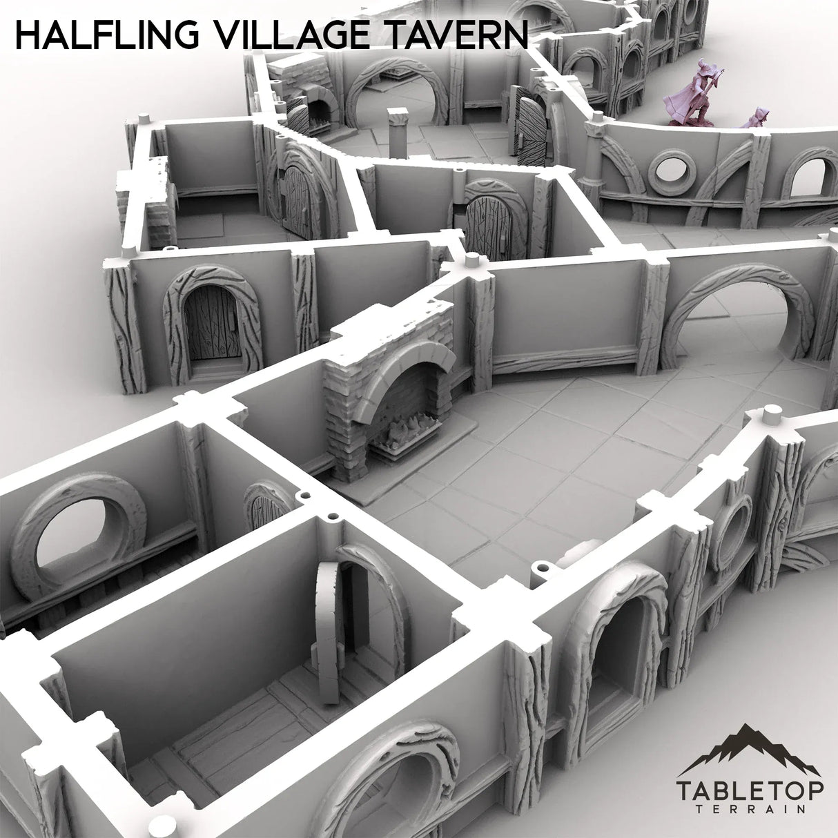 Tabletop Terrain Building Halfling Village Tavern