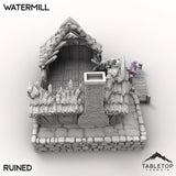 Tabletop Terrain Building Halfling Village Watermill