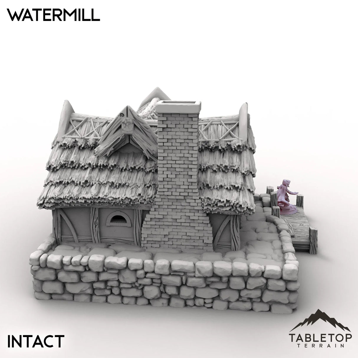 Tabletop Terrain Building Halfling Village Watermill