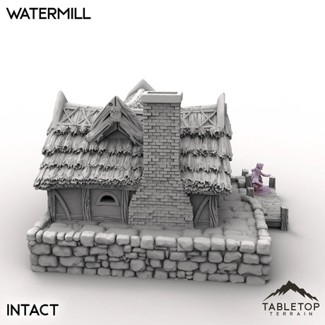 Tabletop Terrain Building Halfling Village Watermill