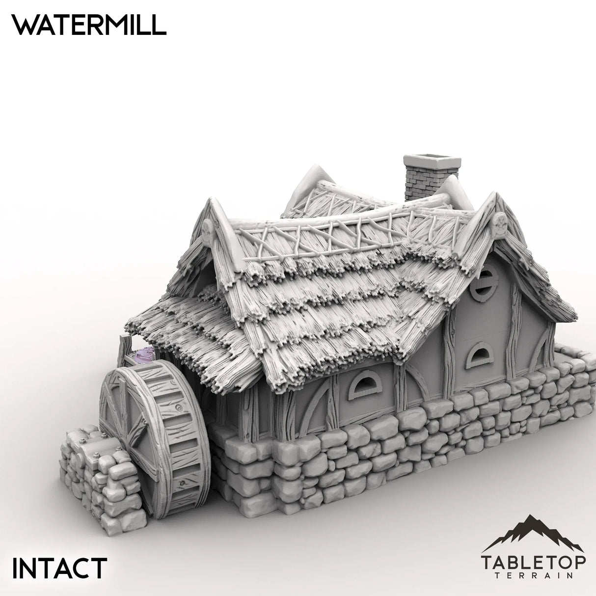 Tabletop Terrain Building Halfling Village Watermill