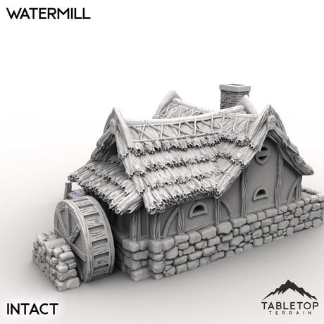 Tabletop Terrain Building Halfling Village Watermill
