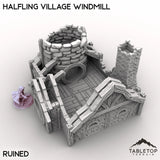 Tabletop Terrain Building Halfling Village Windmill