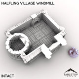 Tabletop Terrain Building Halfling Village Windmill