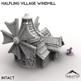 Tabletop Terrain Building Halfling Village Windmill