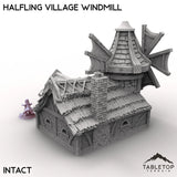 Tabletop Terrain Building Halfling Village Windmill