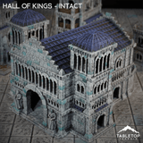 Tabletop Terrain Building Hall of Kings - Kingdom of Tor Ithilas