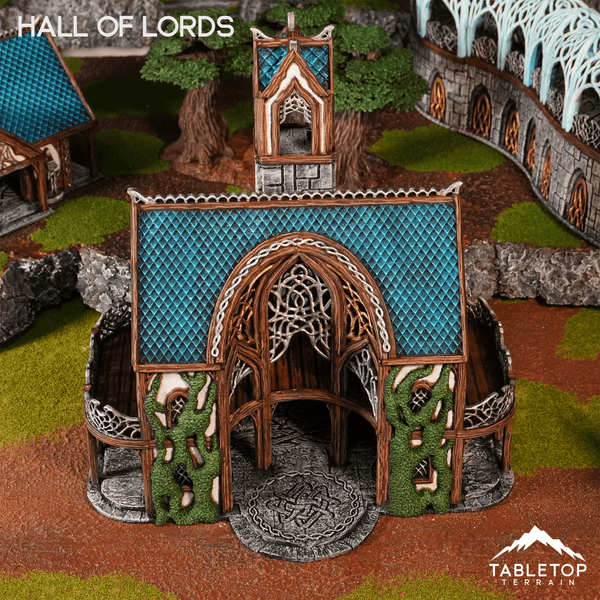 Tabletop Terrain Building Hall of Lords - Kingdom of Noldareth