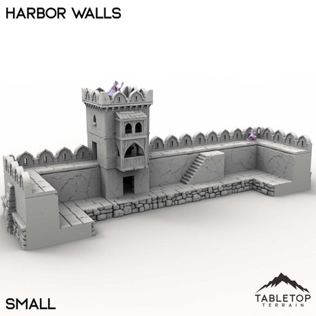 Tabletop Terrain Building Harbor Walls
