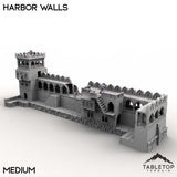 Tabletop Terrain Building Harbor Walls