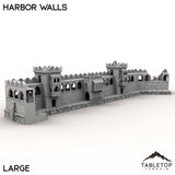 Tabletop Terrain Building Harbor Walls
