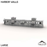 Tabletop Terrain Building Harbor Walls