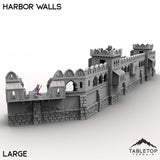 Tabletop Terrain Building Harbor Walls
