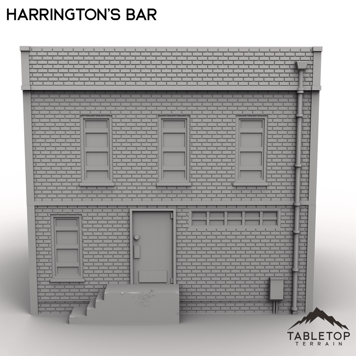 Tabletop Terrain Building Harrington's Bar