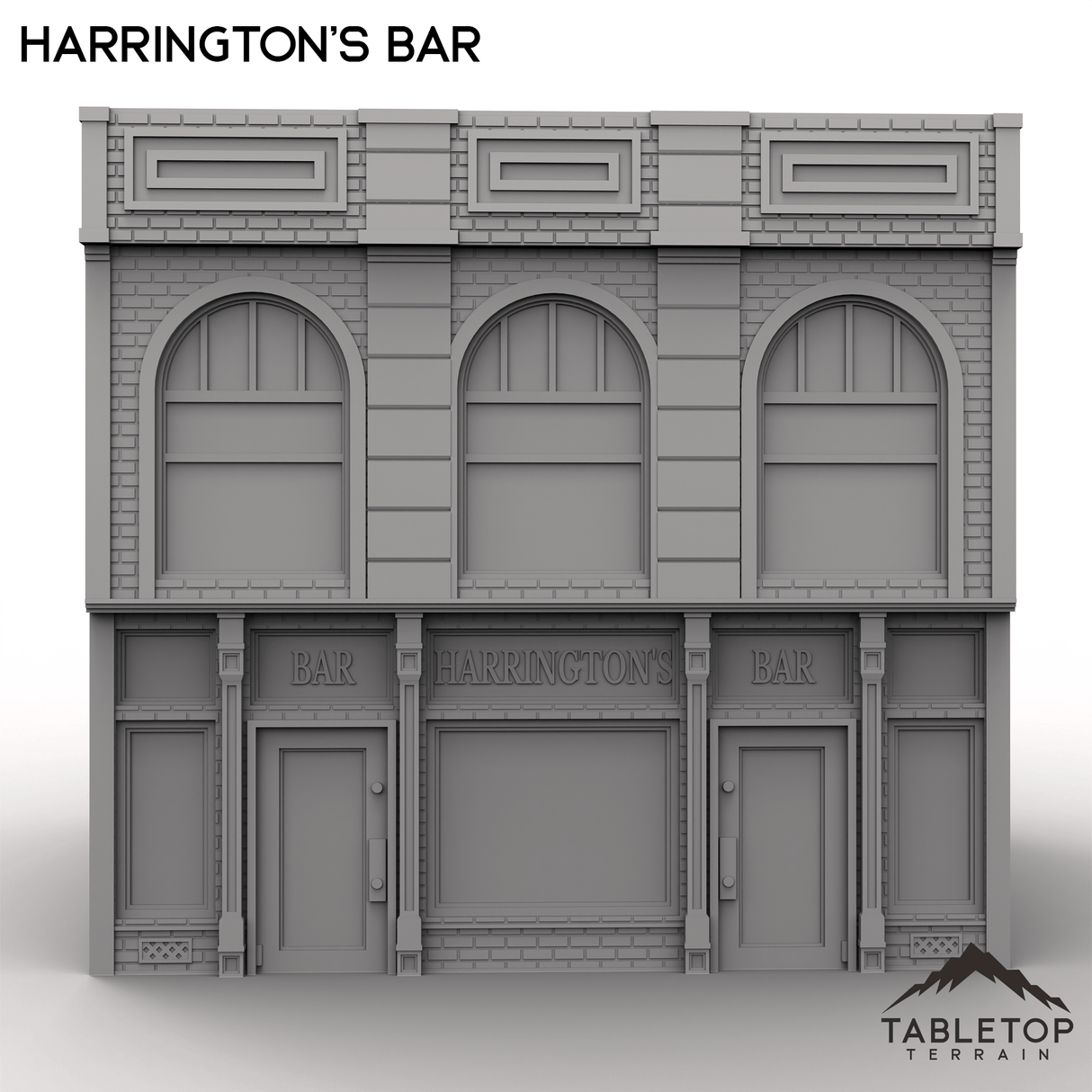 Tabletop Terrain Building Harrington's Bar