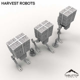 Tabletop Terrain Building Harvest Robots