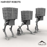 Tabletop Terrain Building Harvest Robots