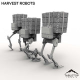 Tabletop Terrain Building Harvest Robots