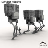 Tabletop Terrain Building Harvest Robots