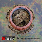 Tabletop Terrain Building Haunted Windmill - Fantasy Building