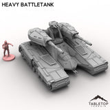 Tabletop Terrain Building Heavy Battletank