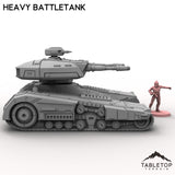 Tabletop Terrain Building Heavy Battletank
