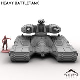 Tabletop Terrain Building Heavy Battletank