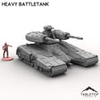 Tabletop Terrain Building Heavy Battletank