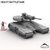 Tabletop Terrain Building Heavy Battletank